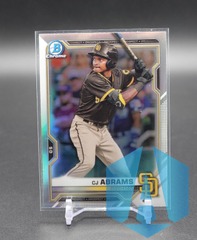 2021 Bowman Chrome Draft #BDC-76 CJ Abrams Padres